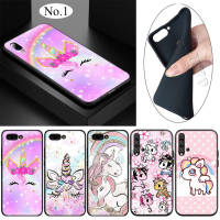 IIW26 Cartoon Unicorn อ่อนนุ่ม High Quality ซิลิโคน TPU Phone เคสโทรศัพท์ ปก หรับ Huawei P10 P20 P30 Pro Lite Y5P Y6 Y6P Y7A Y8P Y9A Y8S Y9S Y7 Y9 Prime