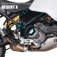 DesertX Sticke For Ducati Desert X 2022 - Motorcycle Body Thickened Anti Scratch Resistant Skid Rubber Protective Decal Sticker Decals  Emblems