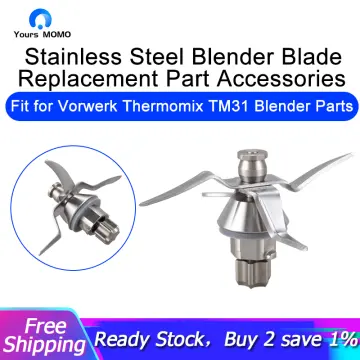 Metal Blender Blade Head Kitchen Blender Supplies for Thermomix
