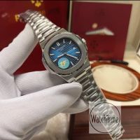 นาฬิกา Swiss PATEK PHILIPPE สีน้ำเงิน Auto รูปถ่ายจริงจากสินค้าในสต๊อก