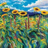 Van Gogh แรงบันดาลใจศิลปะนามธรรมที่ทันสมัยพิมพ์ผ้าใบสำหรับตกแต่งบ้าน-เหมาะสำหรับห้องนั่งเล่นและทางเดิน