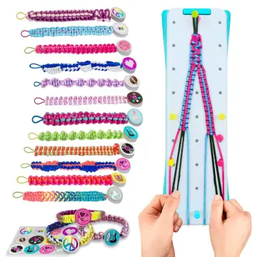 3500+ Bracelet Making Kit Colorful Loom Beads Storage Box Set with Bead/Charm/Crochet  DIY Craft Gifts for Birthday/Christmas