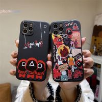 【คุณภาพสูง】เคส OPPO A16 A15 A15S A54 A5 A9 A53 A33 A31 2020 A7 A5S A12 A16S A3S A74 A52 A72 A92 A93 A94 A1K Reno 4 5 5F 4F 4Lite 5K Squid Game Silicone Shockproof เคสโทรศัพท์มือถือ