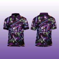 2023 Polo T-shirt/wangki Eggplant 3d Fullprint Sublimatthe Latest And Cheapest Ions 3D printing Polo