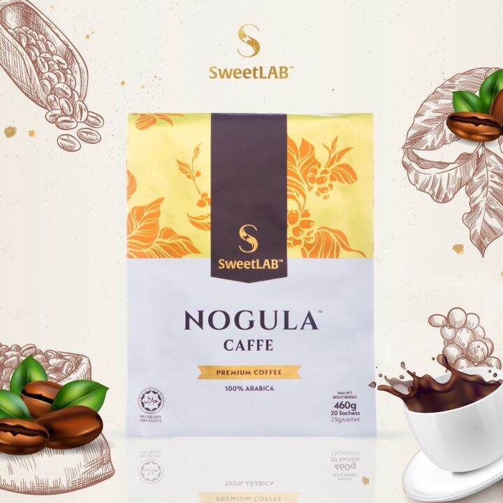 drinks SweetLAB Nogula Caffe 100 Arabica 3 in 1 Instant Coffee Kopi