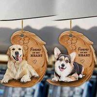 1PC Funny Sleeping Angel Dog Wing Dog Hanging Ornament Cute Cartoon Pendant Car Bag Keychain Pendant Car Ornaments