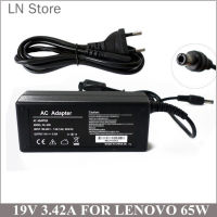 สายไฟไฟ LED 19V 3.42A 65W อะแดปเตอร์ AC Charger Laptop ให้พลังงานสำหรับ Caderno Lenovo ADP-65YB 0712A1965 B F21 F31 F30