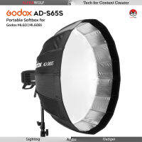 Godox AD-S65S Parabolic Softbox ร่มถ่ายภาพ ถ่ายวีดีโอ ขนาด 65cm สำหรับไฟ Godox ML60 ML60Bi | ALPHAWOLF