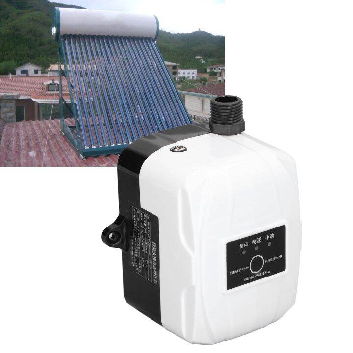 ปั๊มเร่งเครื่องทำน้ำอุ่นสำหรับอาบน้ำปั๊มน้ำ100-240v-150w-24v