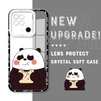 Casing Ponsel สำหรับ Xiaomi Redmi 7 Redmi 8 Redmi 11A 12C 10C ต้นฉบับกันกระแทกเคสการ์ตูนปลอกอ่อนคลุมทั้งหมดป้องกันกล้องเคสมือถือใส