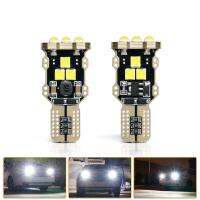 2PCS Canbus Kesalahan Gratis T15 W16W LED Reverse Light 3030 9SMD Auto Lampu Sinyal Cadangan Ekor Lampu Mobil styling Putih 6000K 12V