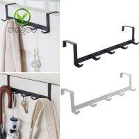 TEAK Coat Hat Towel Metal Hanger Storage Rack Over-The-Door Hanging Hook