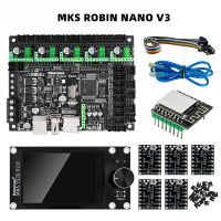 MKS Robin เมนบอร์ดเครื่องพิมพ์3D,เมนบอร์ดเครื่องพิมพ์โรบิน V3นาโนแผงควบคุม MKS TMC2209 2225