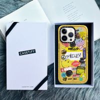 Casetify เคสโทรศัพท์มือถือแบบนิ่ม เรืองแสง ลายหน้ายิ้ม Medley ของแท้ สําหรับ For iPhone 7 8 Plus X XS XR 11 12 13 Pro Max