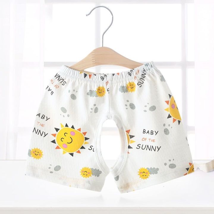 ready-baby-summer-pure-cotton-thin-open-file-shorts-for-womens-treasure-home-pajama-pants-for-mens-treasure-loose-version