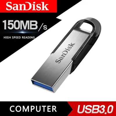 แฟลชไดร์ฟ SANDISK Flash Drive Ultra flair USB 3.0 8 GB 16 GB 32 GB 64GB 128GB ( SDCZ 73-G 46 ) แฟลชไดร์ Flashdrive ดิสก์ U อุปกรณ์จัดเก็บข้อมูล