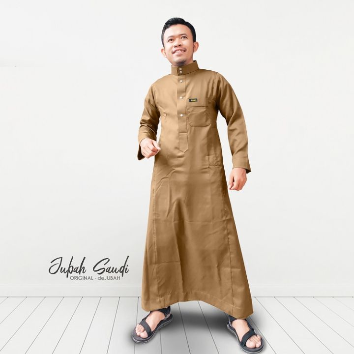 Dejubah Jubah Gamis Muslim Pria Jubah Slimfit Pertama Di Indonesia Local Brand Jubah 8388