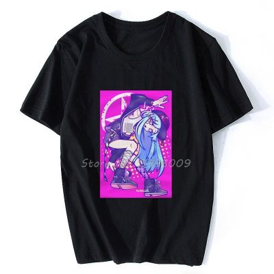 T Shirt Pop Art Gangsta Japanese Japan Pastel Warhol Lichtenstein Pop Culture Anime Men Cotton T Shirt Hip Hop Tees