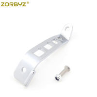 ZORBYZ Chrome รถจักรยานยนต์ Kickstand สนับสนุนขาตั้ง Extension สำหรับ Harley Sportster XL883 XL1200 1986-2003