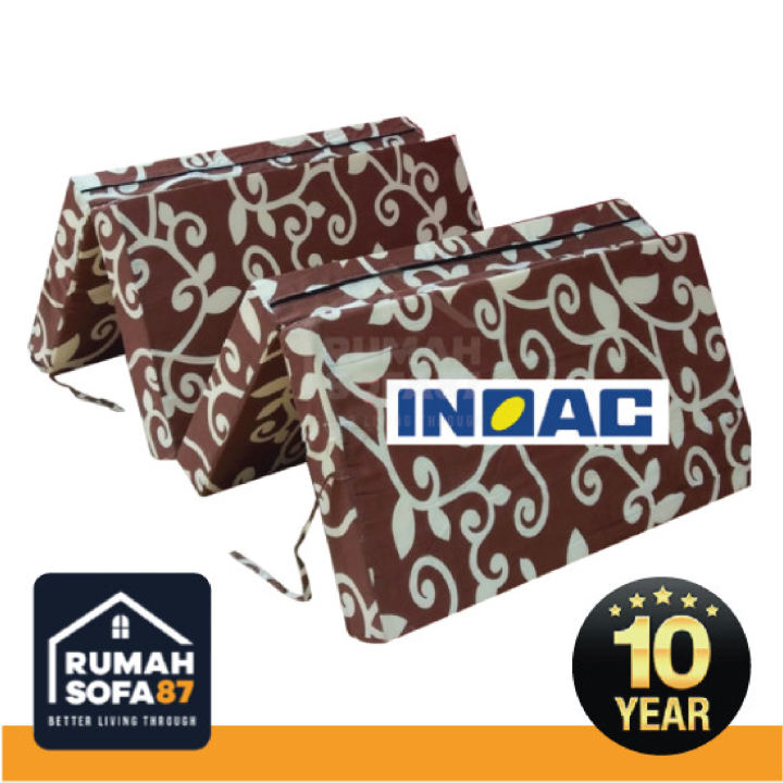 Kasur Busa Lipat 4 Inoac 120x10x195 Lazada Indonesia