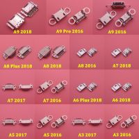 ขั้วต่อการชาร์จ USB Type-C ปลั๊กพอร์ตแท่นชาร์จซ็อกเก็ตสําหรับ Samsung Galaxy A3 A5 A6 A7 A8 Plus A9 Pro 2016 2017 2018