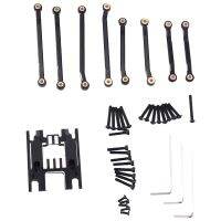 Metal Skidplate and High Clearance Suspension Link Set 9736 9749 for TRX4M 1/18 RC Car Upgrade Parts Accessories