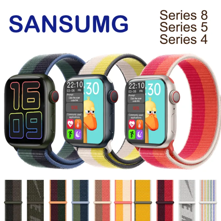 นาฬิกาสมาร์ท Samsung series 4 สาย Smart Watch สายนาฬิกา สายผ้าไนลอน สาย