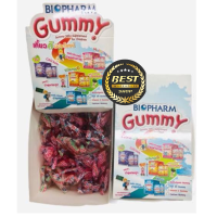 (วันหมดอายุ 25/9/23) Biopharm Gummy (คละสี) รวมรสชาติในกล่องเดียว [&amp;gt;กล่องรวม 40 เม็ด&amp;lt;]