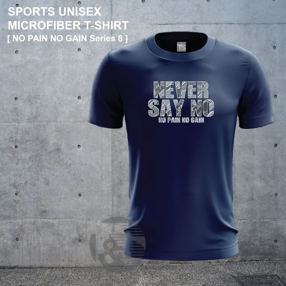 T-Shirt Sport Cool Dry No Pain / No Gain