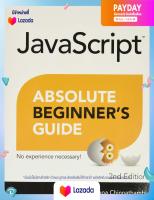 (หนังสืออังกฤษมือ 1) JavaScript Absolute Beginners Guide (Absolute Beginners Guide) (2ND) [Paperback]