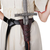 Medieval Leather Sabre Belt Viking Fighting Knight Belt PU Leather Sword Holster Sword Belt Explosion