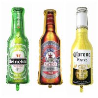 Beer Foil Balloons Happy Birthday Balloon Decorations Charm Baby Shower Bride to Be Bachelorette Party Decoration Wedding Wine Adhesives Tape