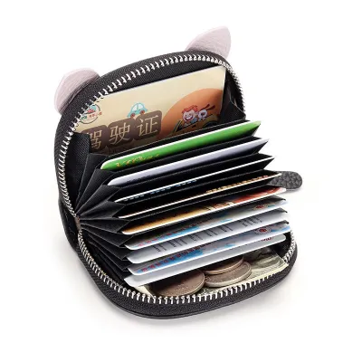 Woman Mini Wallet Coin Purse Business Card Holder Wallet Women Men Bank/ID/Credit Card Holder Bits Card Wallet Case