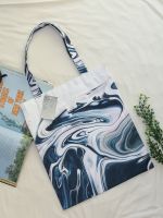 กระเป๋าผ้า Tote bag  - RINA ลาย  Ocean bay