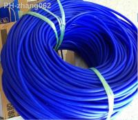 5m/lotBlue NEW 4x7 mm Soft Food Grade Medical Use FDA Silicone Rubber Flexible Tube / Hose