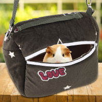 Pet Carrier Bag Blackish Hamster Carrier Guinea Pig for Small Pets