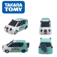 TOMY-Oshawott Série Pokémon Figuras, Modelo do carro, Aparência Kawaii, Perfeito Brinquedo Infantil, Alta Qualidade, Coleção Anime Presentes