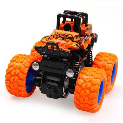 1 Pcs Car Off Road Vehicle Toy Four-wheel Drive Inertia Shockproof for Children Kids