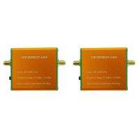 2X 100K-6GHz All Band Amplifier HF FM VHF UHF RF Preamplifier High Linearity Ultra-Low Noise Gain Amplifier