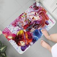 Washable Rug Bathroom Soft Kitchen Car Doormat Floor Mats Art Decoration No Game No Life Room Cars Lounge Rug Mat bedside