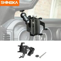 SHINEKA Car A-Pillar Adjustable Anti-shake Stable Phone Braket Accessories For Jeep Gladiator JT For Jeep Wrangler JL JLU 2018+