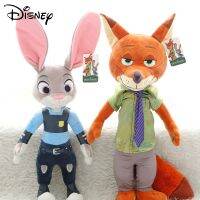 【CC】 40-60cm Zootopia Dolls Cartoon Hopps Nick Anime Plushie Boys