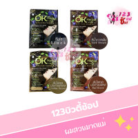 OK Herbal แชมพูย้อมผม แชมพูปิดผมขาว [30 ml.]