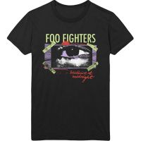 เสื้อยืด Foo Fighters Medicine At Night Taped 100 อย่างเป็นทางการ MERCH