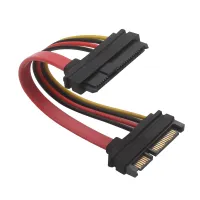 SAS เป็น SATA SFF-8482 SAS 29พินไปยัง SATA 22พินสายพ่วงจู่โจมฮาร์ดดิสก์ไดรฟ์พร้อมพอร์ตจ่ายไฟ SATA 15ขา