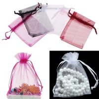 50pcs Party Pull Out Wedding Bag Gift Bagjewelry Display Or Goodie Bag 7x9cm 9x12cm 10x15cm 13x18cm Tulle Candy Wrap 50