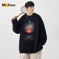 Zeus Sports  เสื้อกันหนาว ผช เสื้อแขนยาวชาย เสื้อฮู้ด เสื้อกันหนาว ผู้ชาย เสื้อกันหนาวเท่ๆ เสื้อแขนยาวผู้ชาย สเวตเตอร์ เสื้อกันนหนาว  MWY2390RX1 37Z230914