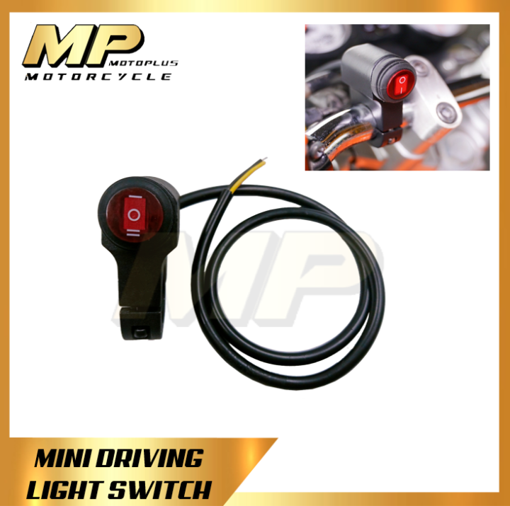 Motoplus MSM Mini Driving Light 3 way Clamp Swtich Lazada PH