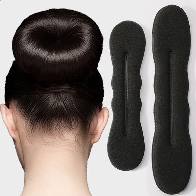 【CW】 Sponge Hair Styling Plastic Curly Maker Scrunchie Headband Twist Donut Bun Curler Hairbands Hairstyle Tools
