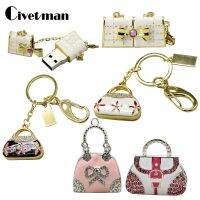 USB Flash Drive Handbag Pen Drive Gift Jewelry 4GB 8GB 16GB 32GB 64GB 128GB 256GB Pendrive Purse Bag USB Stick Memory Disk